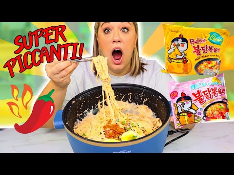 Provo il RAMEN COREANO più PICCANTE del MONDO!🌶🔥 KOREAN BULDAK