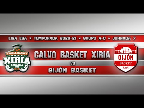 Partido Jornada 7 Liga EBA Calvo Basket Xiria - Gijon Basket 2015