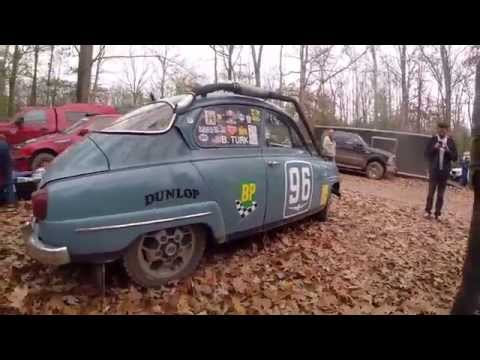 CLASSIC 1961 SAAB 96  RALLY CAR at ESPR 2015