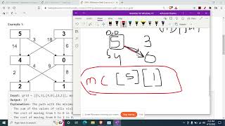 YouTube video '2304  Minimum Path Cost in a Grid Leetcode Weekly Contest 297|  Minimum Path Cost in a Grid Leetcode'