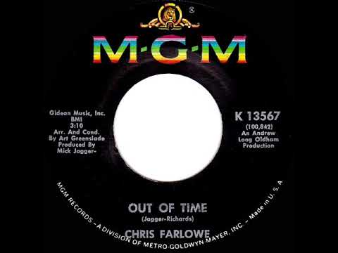 1966 Chris Farlowe - Out Of Time (mono 45--#1 UK hit)