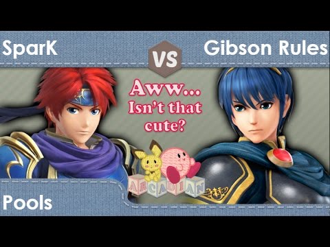 AITC  - LMG | SparK (Roy) vs Gibson Rules (Marth) Pools - Smash 4