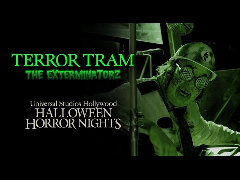 Terror Tram...The Exterminatorz | Universal Studios Hollywood