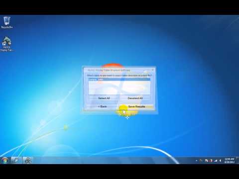 MySQL Display Table Structure Software