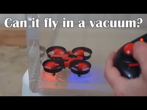 What Happens When You Put A Drone In a Vacuum? Can It Still Fly? Video