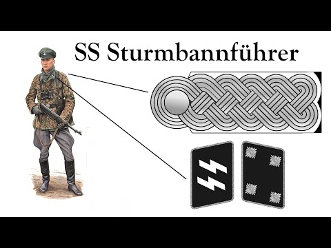 Иерархия воинских званий Общих СС и Waffen SS | Погоны и петлицы Ваффен СС во Второй мировой