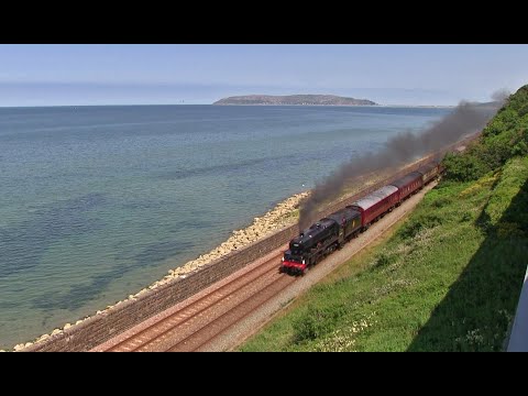 LMS 5XP No.45690 'Leander' hauls 'The North Wales Coast Express' - 18th July 2021