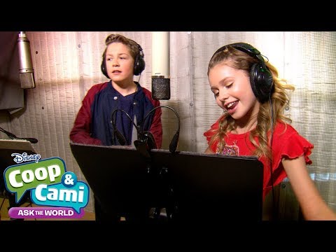 Theme Song: Behind the Scenes | Coop & Cami Ask the World | Disney Channel