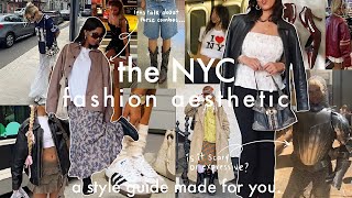 HOW TO DRESS LIKE YOU'RE FROM NYC // what are people wearing in 2023?