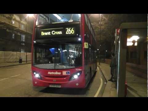 Alexander Dennis Enviro400 Trident TE984 LK59DZH Route 266 Metroline @ Willesden