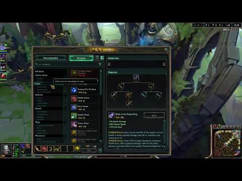 Tryndamere vs Xin Zhao Season 5 - 1 / 2