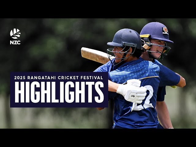Tournament Highlights | 2025 Rangatahi Cricket Festival Tournament Highlights | 2025 Rangatahi Cricket Festival