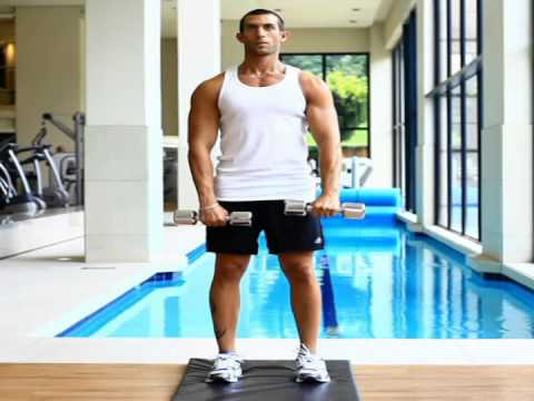 Dumbbell raises
