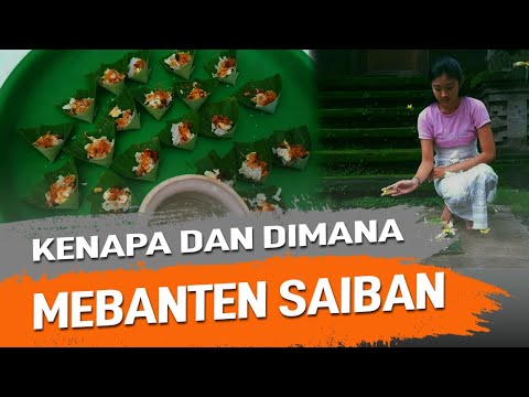 Kenapa Dan Dimana Mebanten Saiban