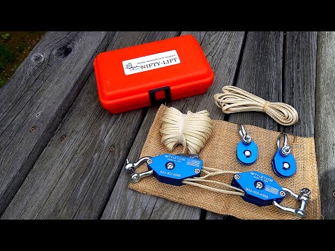 Best ultra-light block and tackle pulley system | 700 POUNDS!