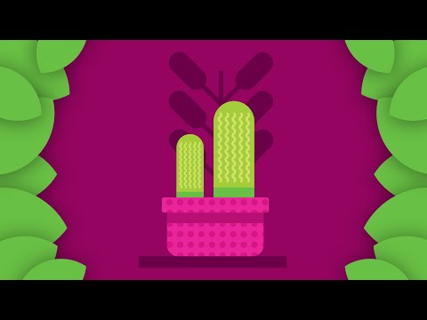 Flat Design Potted Plants | Illustrator CC Tutorial