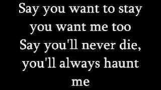 Stone Sour - Say You&#39;ll Haunt Me Lyrics