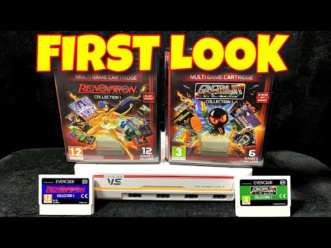 New Evercade Carts Gremlin & Renovation First Look