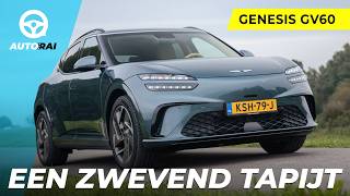 Het lijkt wel een zwevend TAPIJT! Review Genesis GV60 - AutoRAI TV