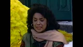 Sesame Street Big Bird and Maria are Crying