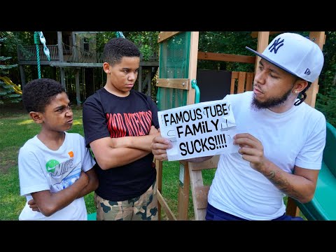 OBSESSED Fan BULLIES YouTube Family, Learns His Lesson | FamousTubeFamily