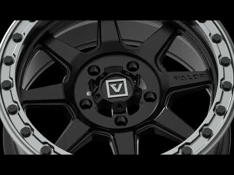 Valor Offroad V13 - Satin Black Beadlock UTV Wheel