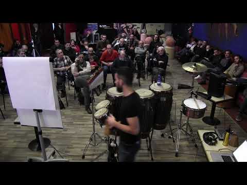 SEMINARIO LEO DI ANGILLA PART 1 a PERCUOTIAMO il festival delle percussioni