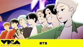 BTS Is “Dynamite” In Their Animated 2020 VMA P