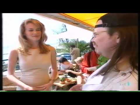 Santiago Segura conoce a Claudia Schiffer