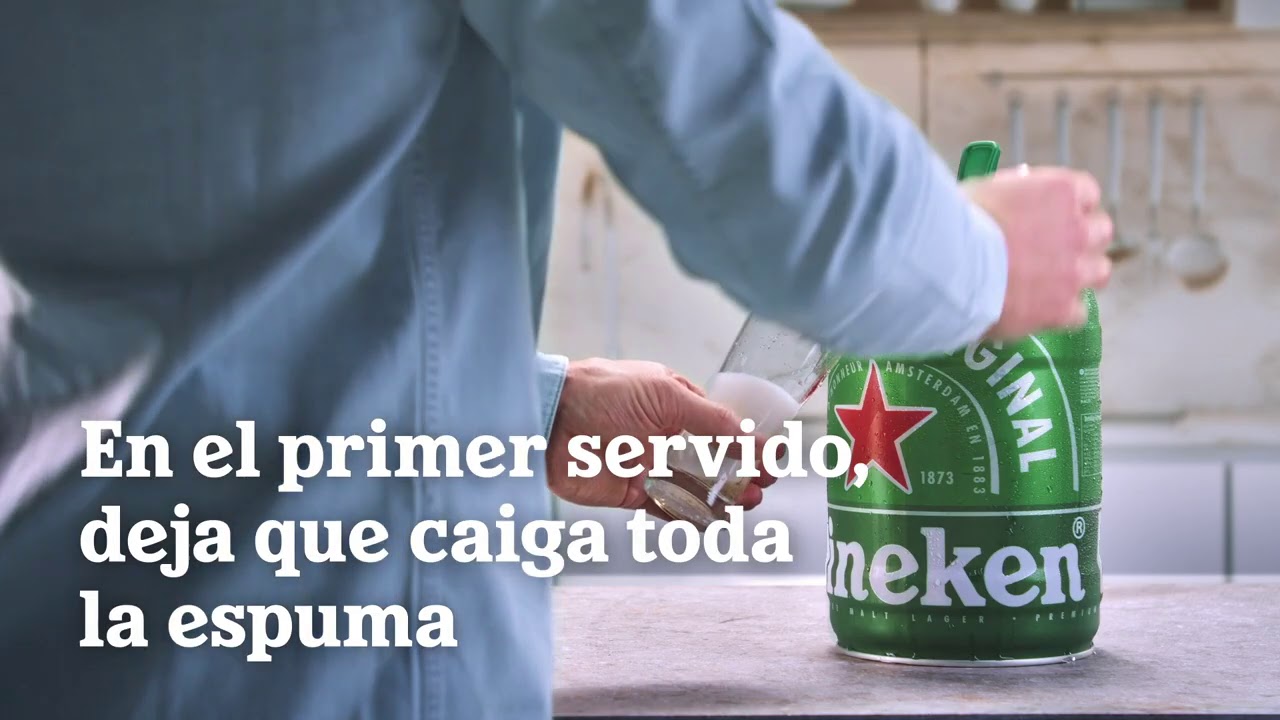¿Cómo servir mi barril 5 lts