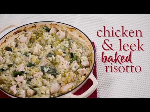 Slimming World Syn Free chicken and leek baked risotto recipe - FREE