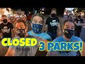How Did We SHUT DOWN 3 Parks In 4 Hours