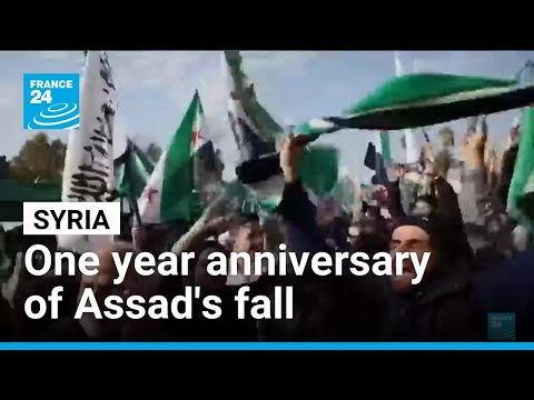 Syrians celebrate as one year anniversary of Bashar al-Assad's fall approaches • FRANCE 24 English