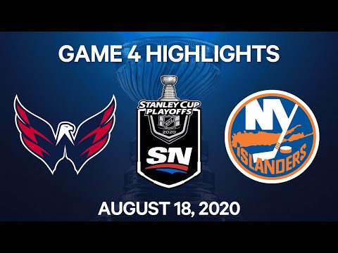 NHL Highlights | 1st Round, Game 4: Capitals vs. Islanders – Aug. 18, 2020