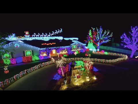 Olson Family Light Show - The Great Christmas Light Fight