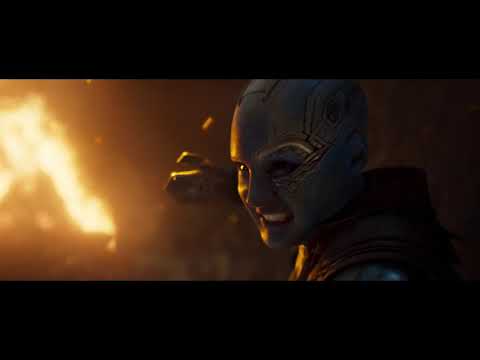 Gamora and Nebula Fighting For 4 Minutes Straight in Marvel's Guardians of The Galaxy Vol. 2