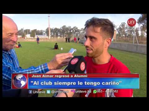 Aimar regresó a Alumni