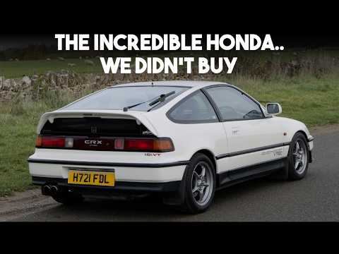 The Clever Little Honda America Loved and Britain Ignored - Honda CRX 1.6Vi VETEC (1991)