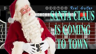 Santa Claus Is Coming To Town - Christmas Song | Very Easy Guitar Fingerpicking Tutorial