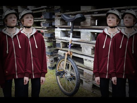 Lär dig cykla på en enhjuling