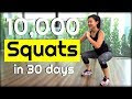 10,000 SQUAT Challenge in 30 Days | Joanna Soh