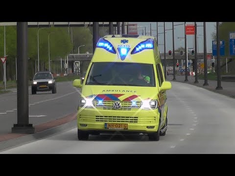 [Wail][Koningsdag] A1, C Miesen & Silverline Ambulances in Groningen