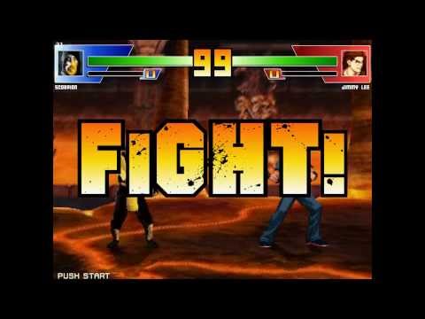 BTW MUGEN Arcade Runs - Feel the Fire of Netherrealm(aka "MK1 Scorpion playthrough")