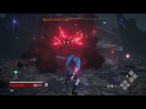 Code Vein Miku PC Depths: Den of The Dead Bosses Lvl 1 No Damage