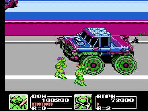 [TAS] NES Teenage Mutant Ninja Turtles III: The Manhattan Project "2 players" by Ge[...] in 26:56.29