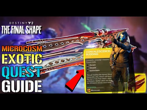 Destiny 2: "Microcosm" Exotic Quest Guide! How To Get The New Exotic Trace Rifle (The Final Shape)
