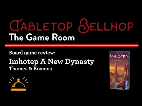 Imhotep: A New Dynasty Expansion REVIEW - adds 3 modules to the board game Imhotep Builder of Egypt