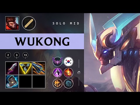 Wukong Mid vs Yasuo - KR Master Patch 25.24