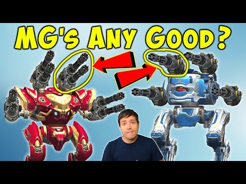 Mk2 Machinegun Experiment - Are They Any Good? War Robots Gameplay WR