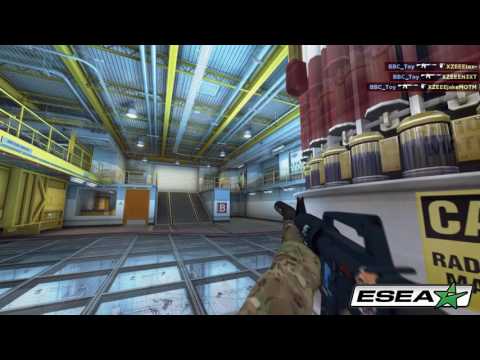 ESEA Premier Player Spotlight: BBC_Toy 1 vs 5 XZEEE on de_nuke, Ace Clutch!